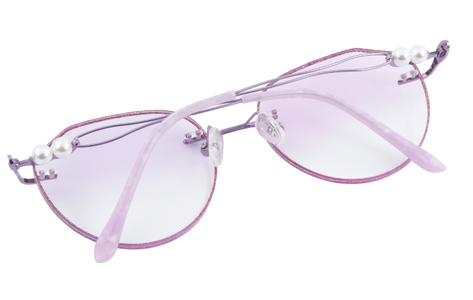 500011 Geometric Rimless Eyeglasses