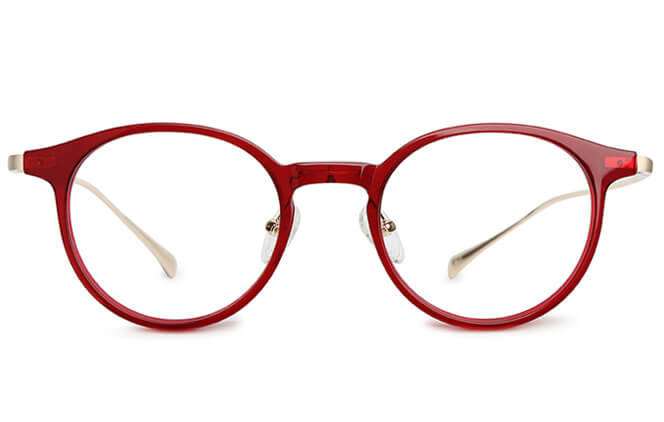 red round eyeglasses