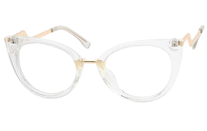 

Cathy cat eye Eyeglasses, Clear