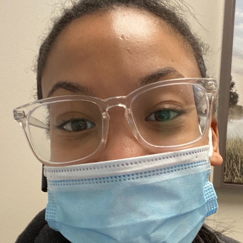 I’m smiling in the mask. I love these glasses. I got so many compliments and they fit perfectly