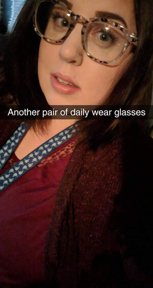 Honestly, out of the 3 pairs of glasses that I ordered, these are my absolute favorite!!!